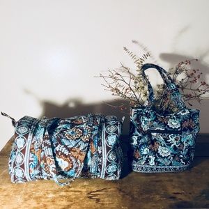 Vera Bradley Travel Set - Retired
